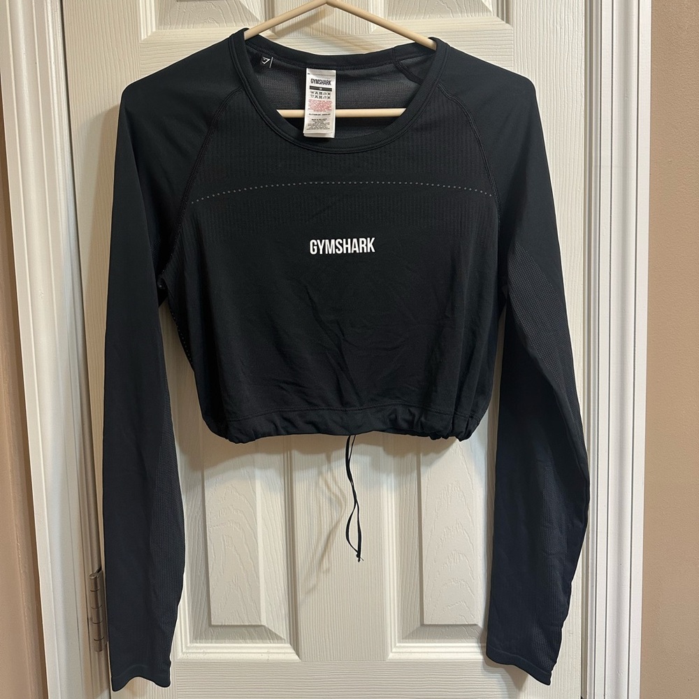 Gymshark Jet Black Performance Tee